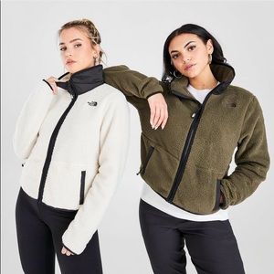 North Face Sherpa Cropped Jacket